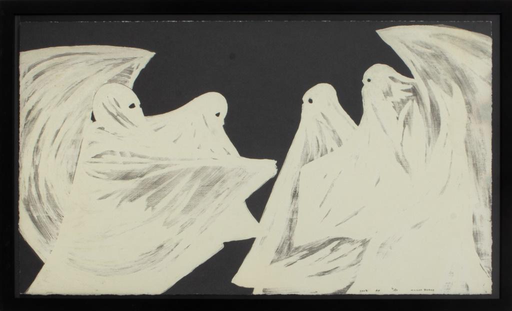 Marcel Dzama "Scared of His Own Ghost" A.P. Litho (1 of 7)