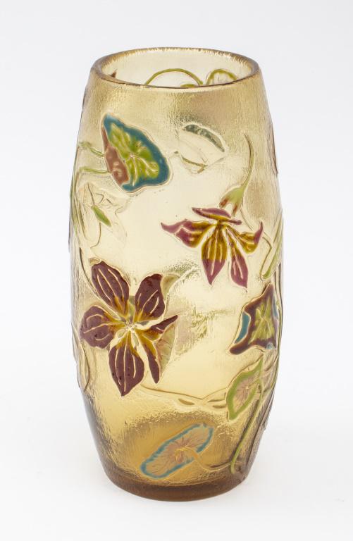 Galle Glass Vase with Gold Foil (1 of 9)