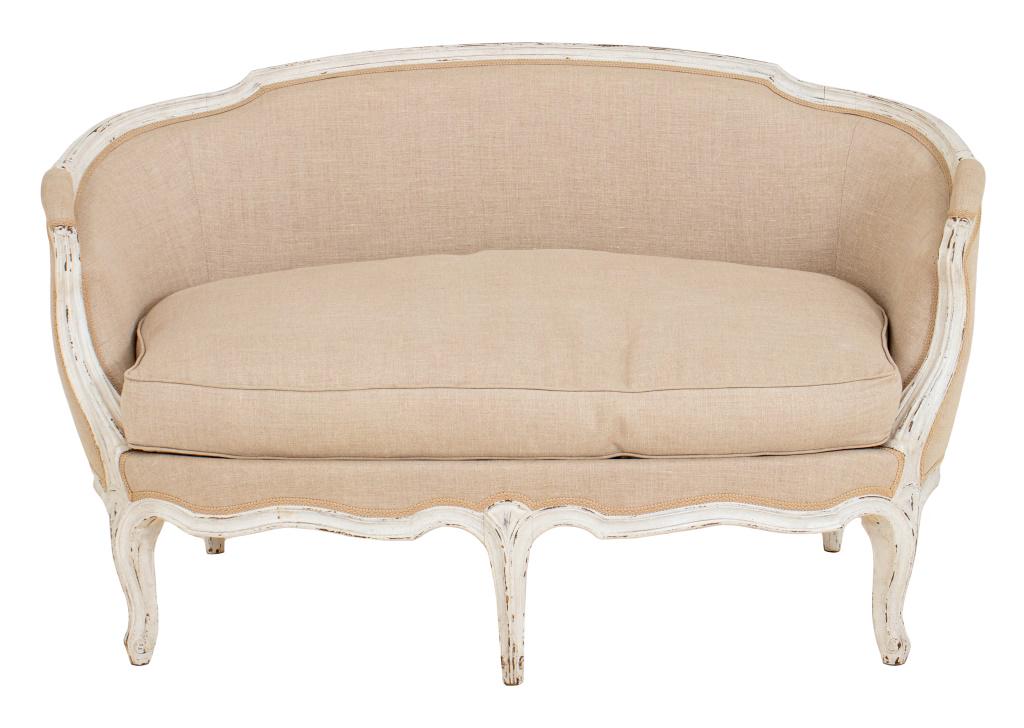 Louis XV Style Small Sofa "en Cabriolet" (1 of 8)