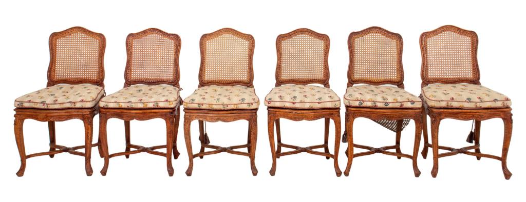 Regence Louis XV Transitional Caned Beech Chairs 6 (1 of 10)