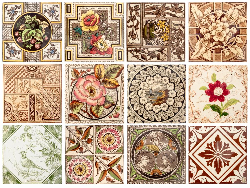 British Aesthetic Ceramic Tiles, 12 (1 of 15)