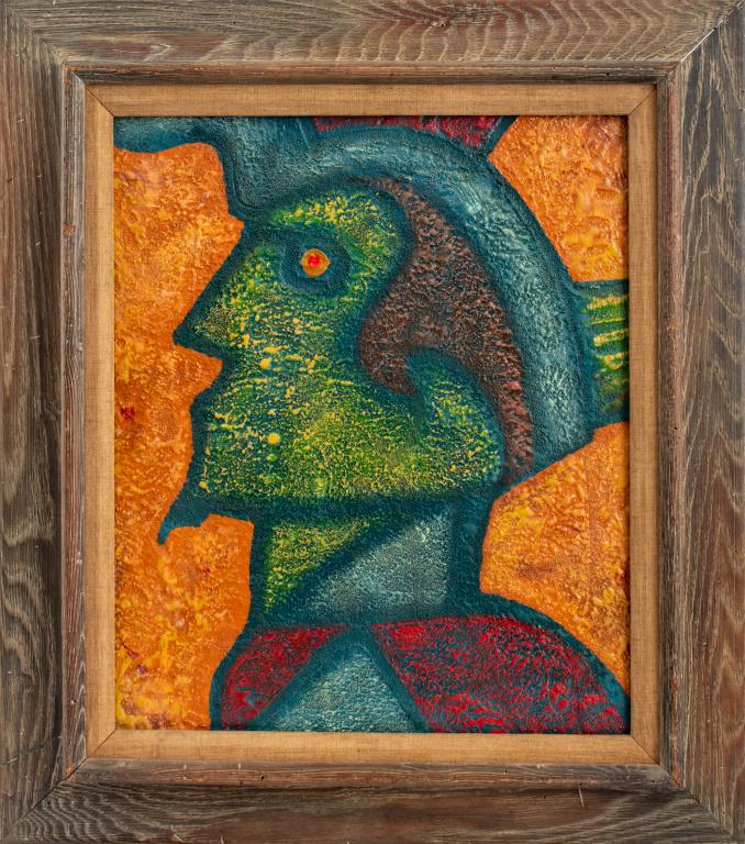 Artist Unknown Mixed Media in Carl Sandelin Frame (1 of 13)