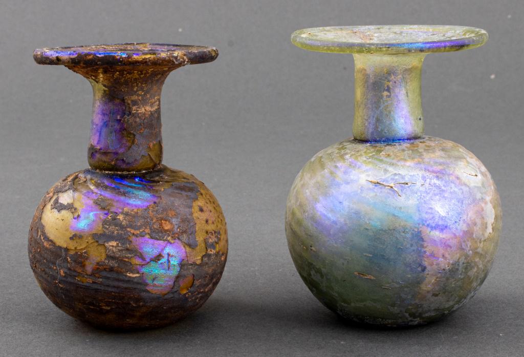 Ancient Roman Glass Ampullae or Ball Flasks, 2 (1 of 7)