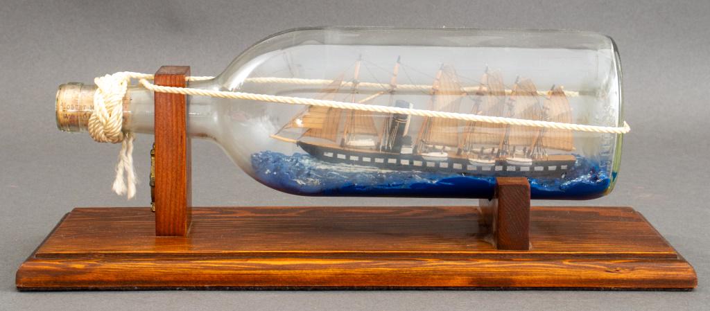 S.S. Great Britain Ship Model in a Bottle, 1994 (1 of 10)