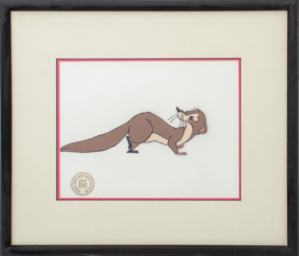 Chuck Jones "Weasel" Animation Film Cel (1 of 7)
