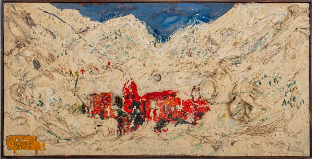 Mary Jo Schwalbach Winter Landscape Mixed Media (1 of 8)