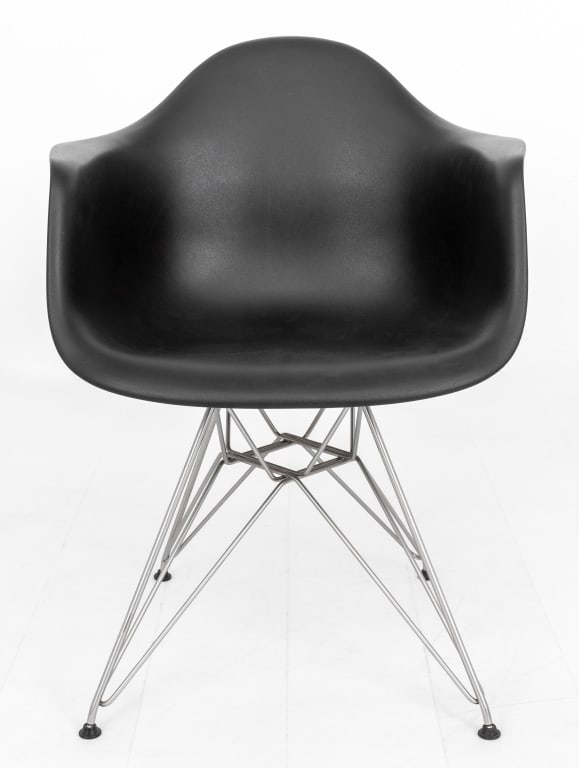 Eames for Herman Miller Black Shell Armchair (1 of 8)