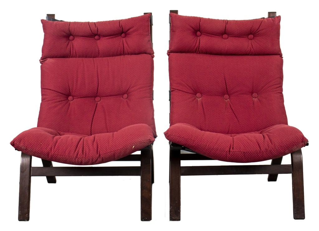 Farstrup Danish Modern Lounge Chairs, Pair (1 of 8)