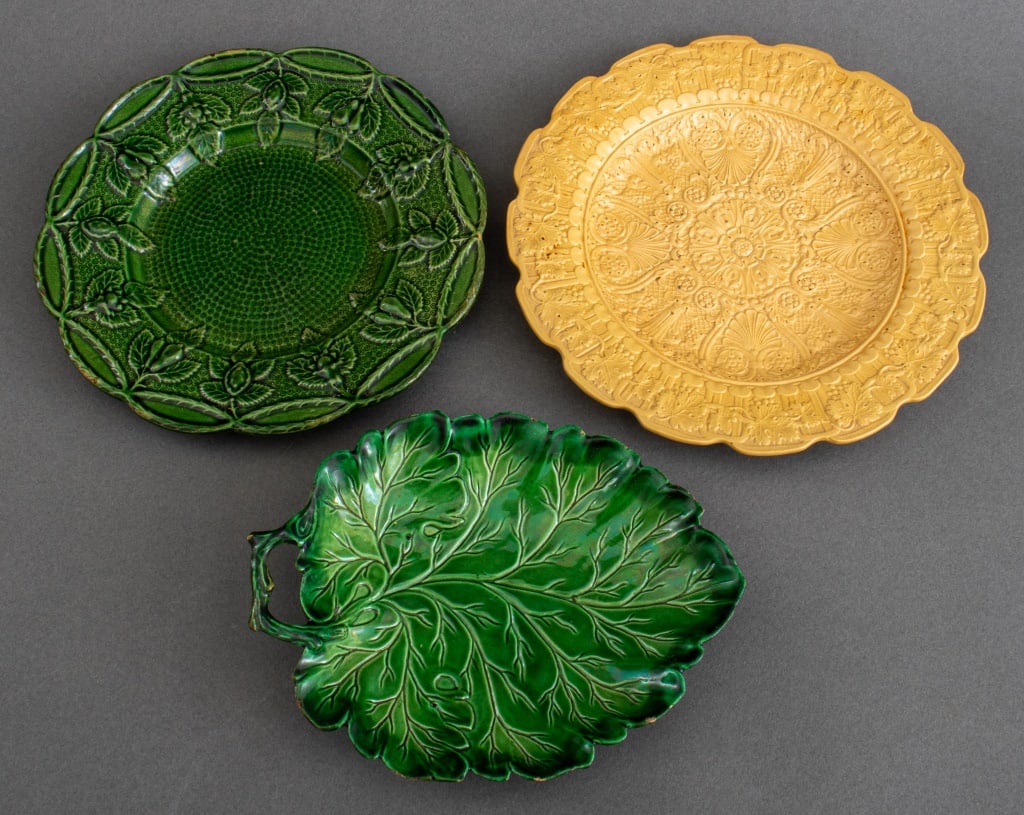 English Glazed Creamware Group, 3 (1 of 8)