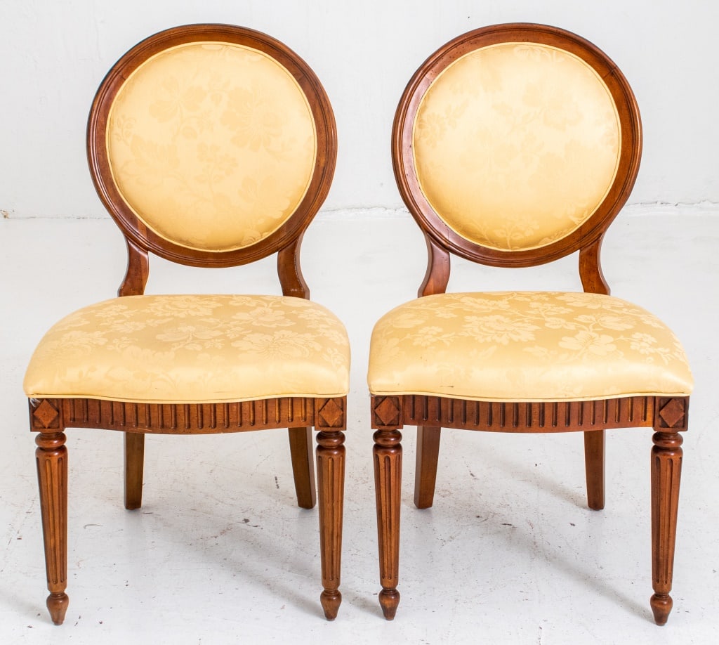 Italian Neoclassical Style Side Chairs, 4 (1 of 11)