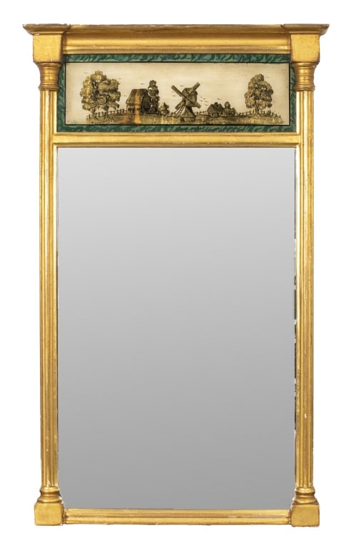 Federal Style Giltwood Mirror (1 of 5)