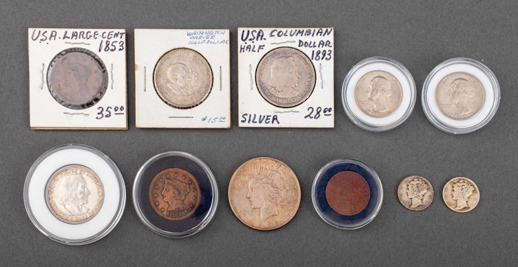 Group of U.S. Coins, 11 (1 of 10)