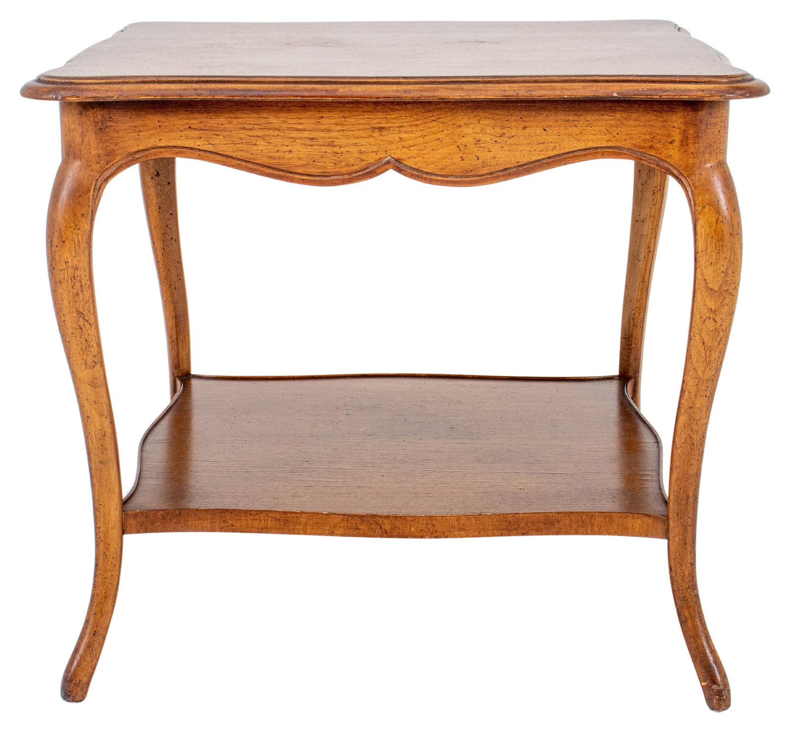 Louis XV Provincial Style Walnut Side Table (1 of 9)