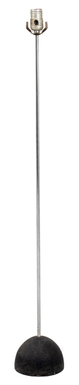 Modern Contemporary Black Concrete Table Lamp (1 of 4)