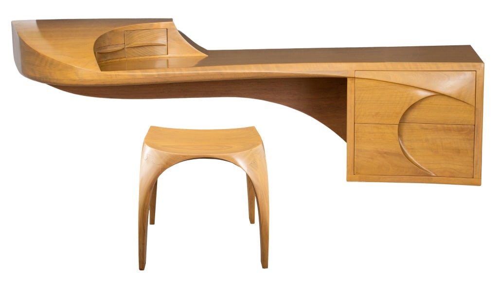 Michael Coffey "Menage a Trois" Vanity & Stool (1 of 18)