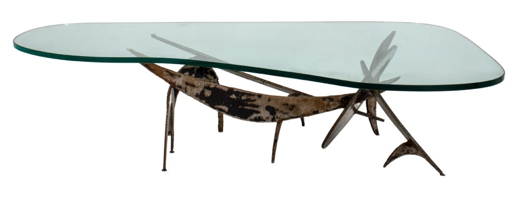 Silas Seandel Ortago Brutalist Coffee Table, 1975 (1 of 13)