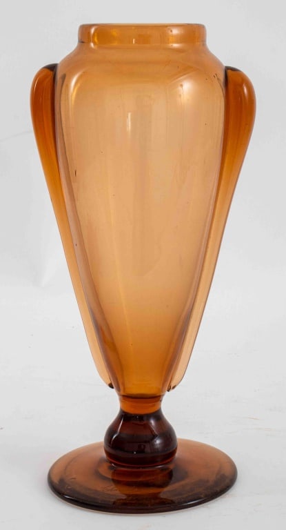 Schneider French Art Glass Vase, ca. 1910 (1 of 8)