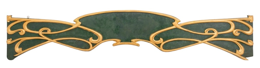 Art Nouveau Parcel Gilded Architectural Element (1 of 5)