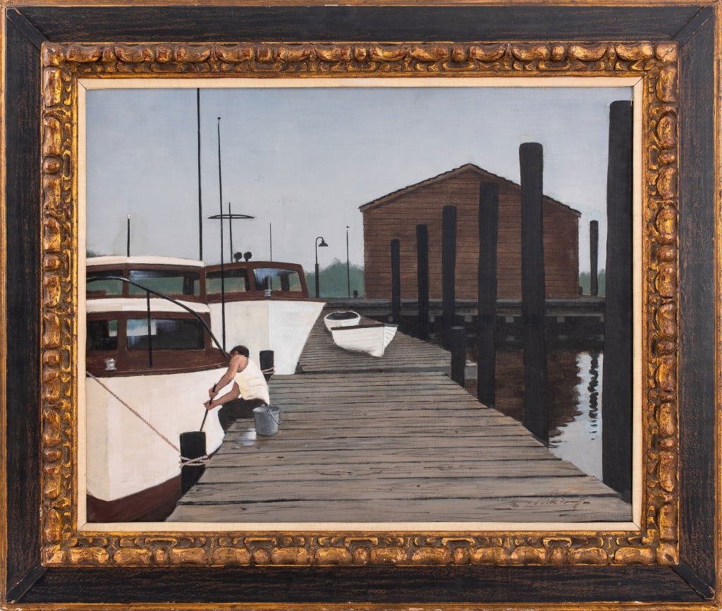 Arthur Sarnoff "Sunday Morning" Oil on Canvas (1 of 12)