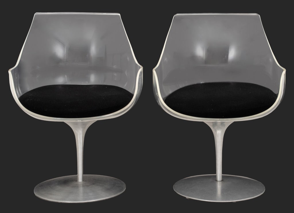 Laverne Mid-Century "Champagne" Chairs, 2 (1 of 10)