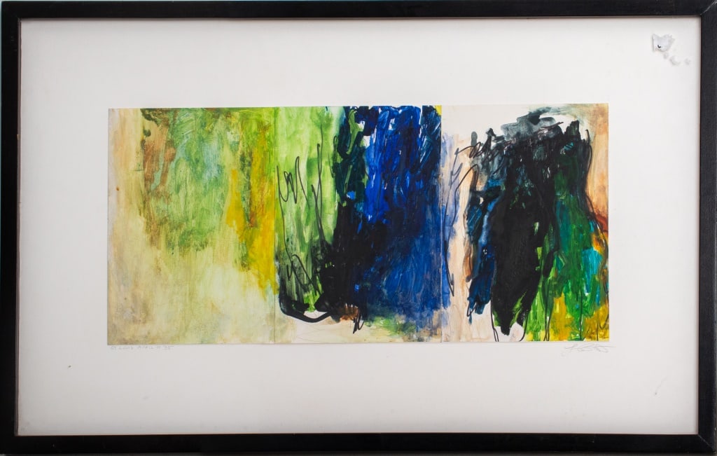 L. Beard Aeling Abstract Expressionism Mixed Media (1 of 7)