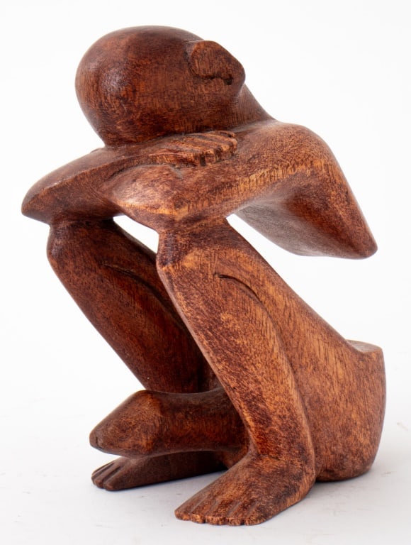 Southeast Asian School Abstract Squatting Figure (1 of 6)