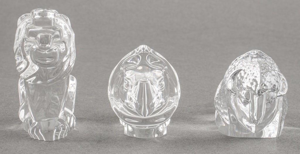 Steuben Glass African Animal Sculptures, 3 (1 of 17)