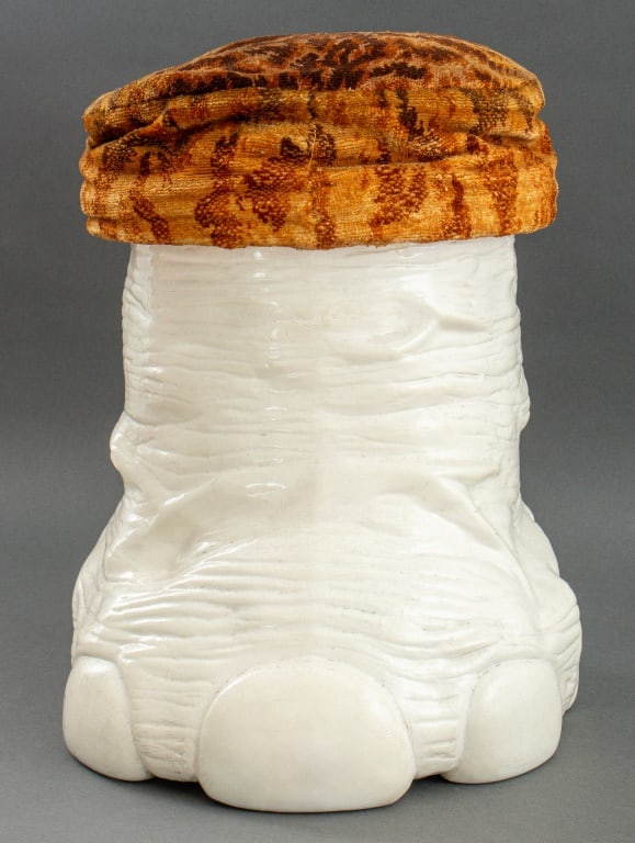 French Elephant Foot Form Storage Stool (1 of 7)