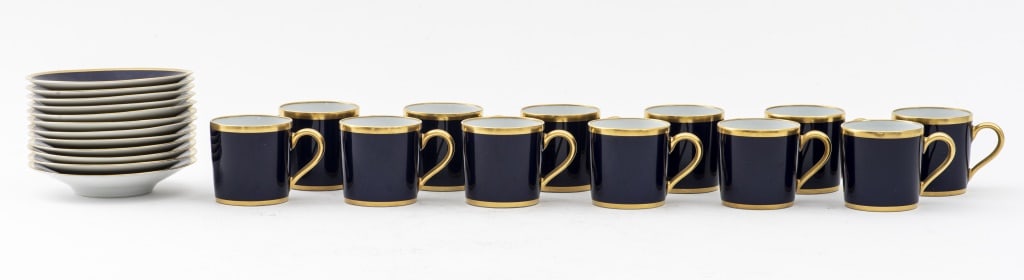 Limoges French Porcelain Demitasse Set, 12 (1 of 8)