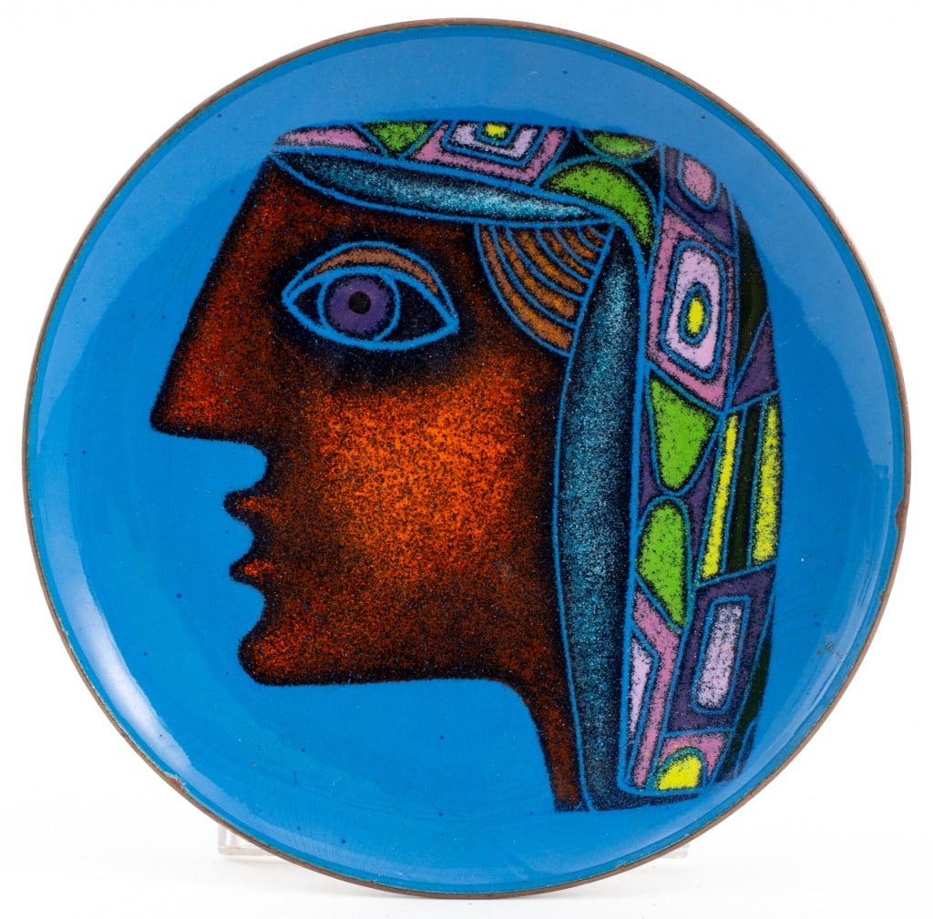 Ellamarie And Jackson Woolley Enamel Plate (1 of 7)