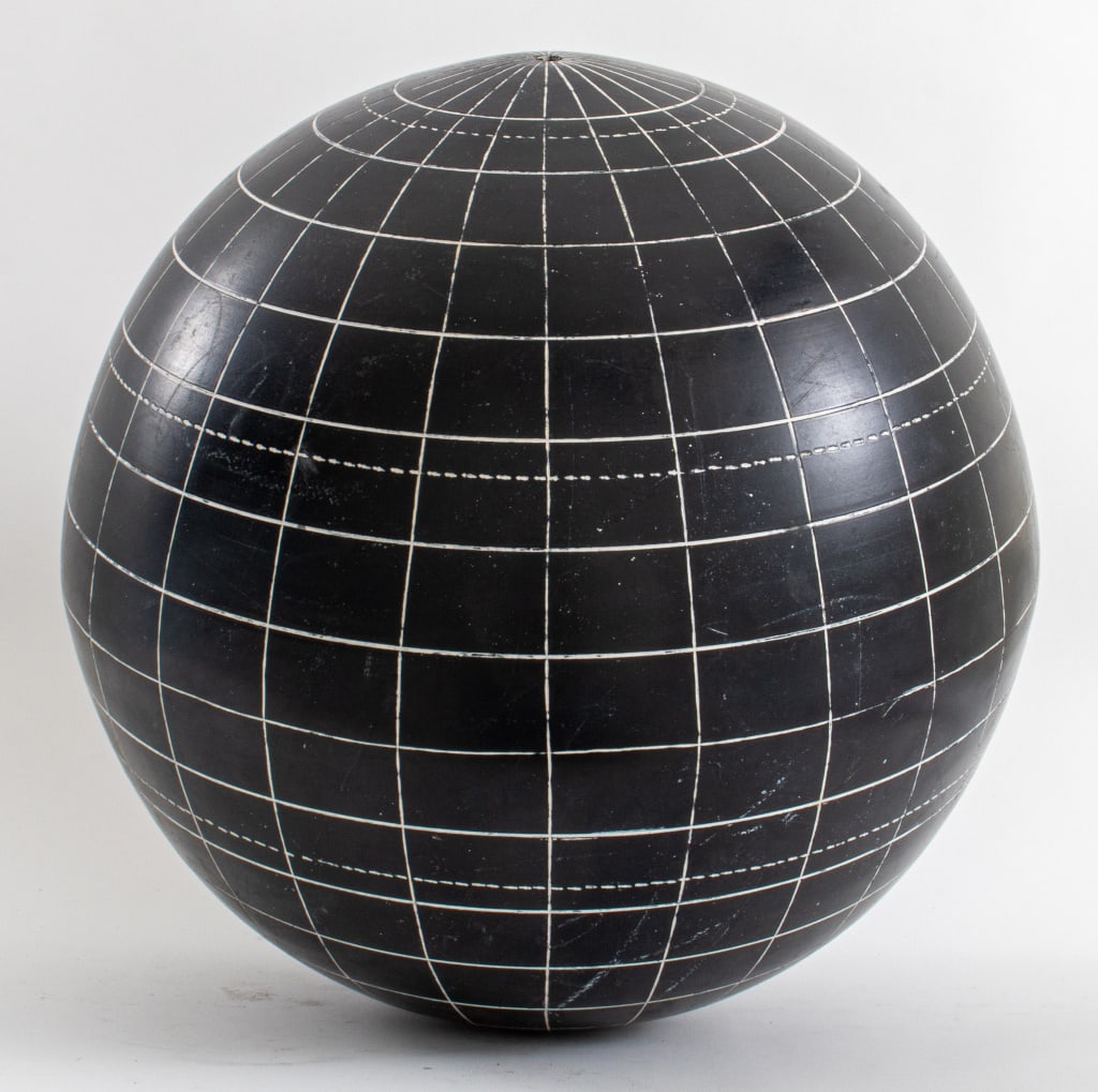 Modern Contemporary Metal Decorative Globe (1 of 9)