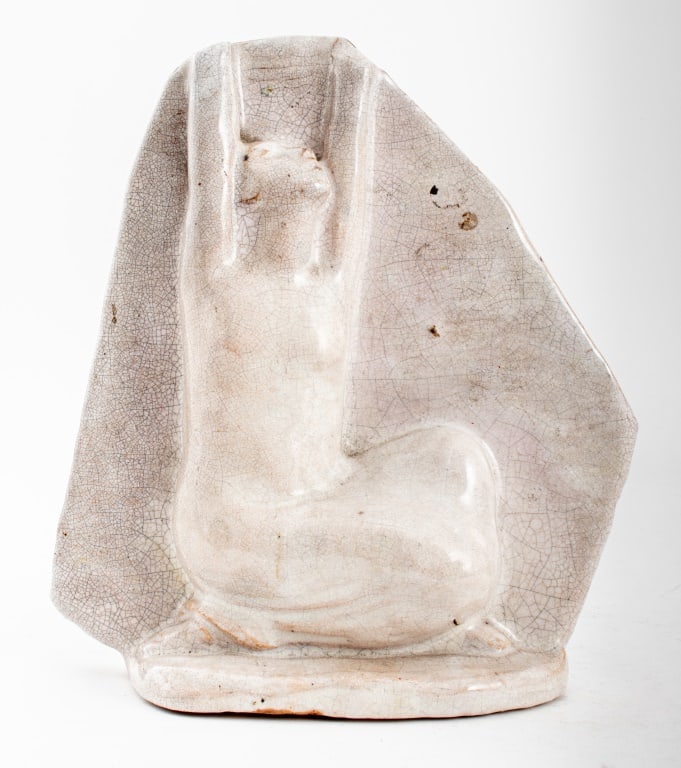 Lillian Warmsley Art Deco Ceramic Sculpture, 1925 (1 of 10)