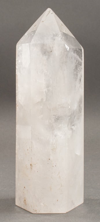 Clear Quartz Rock Crystal Obelisk (1 of 11)