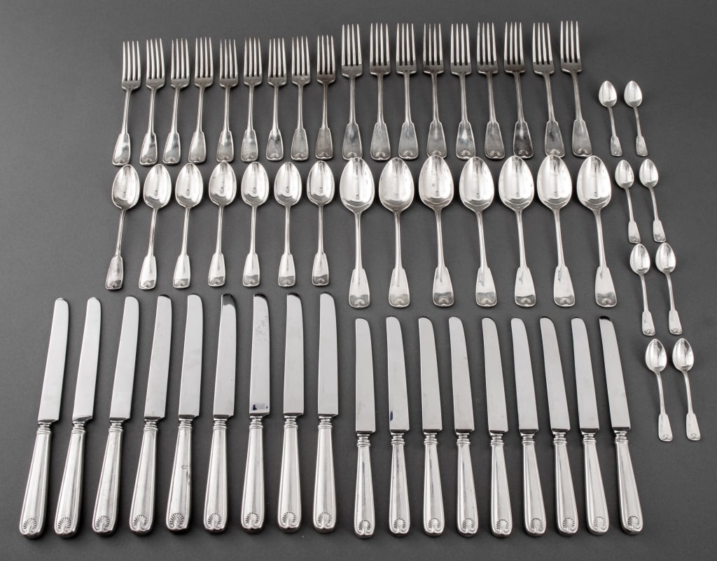 Tiffany & Co. Sterling Silver "Palm" Part Service (1 of 6)