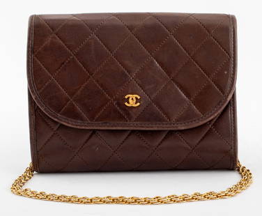 Used B/Standard] CHANEL Vintage Matelasse One Shoulder Bicolor