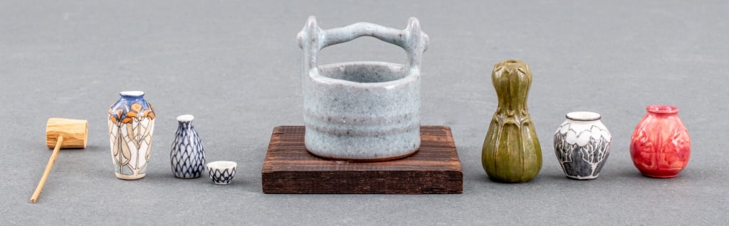 Diminutive Doll House Ceramic Vessels, 7 (1 of 20)