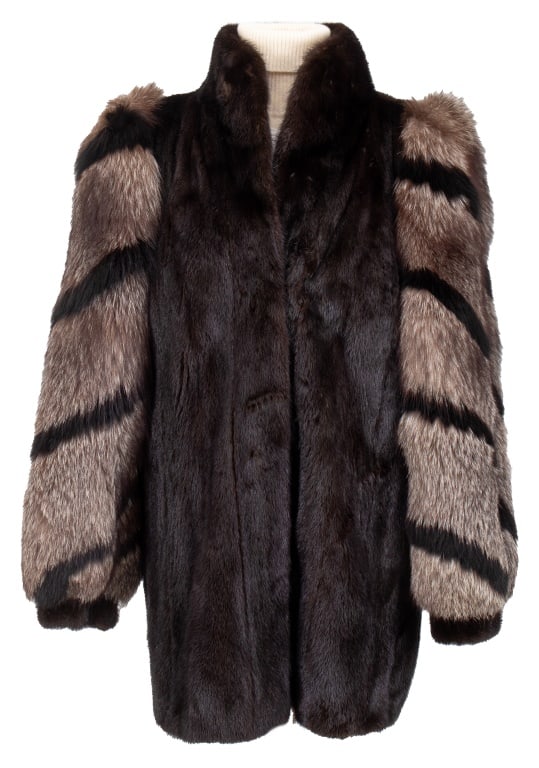Mink & Fox Fur Jacket (1 of 9)