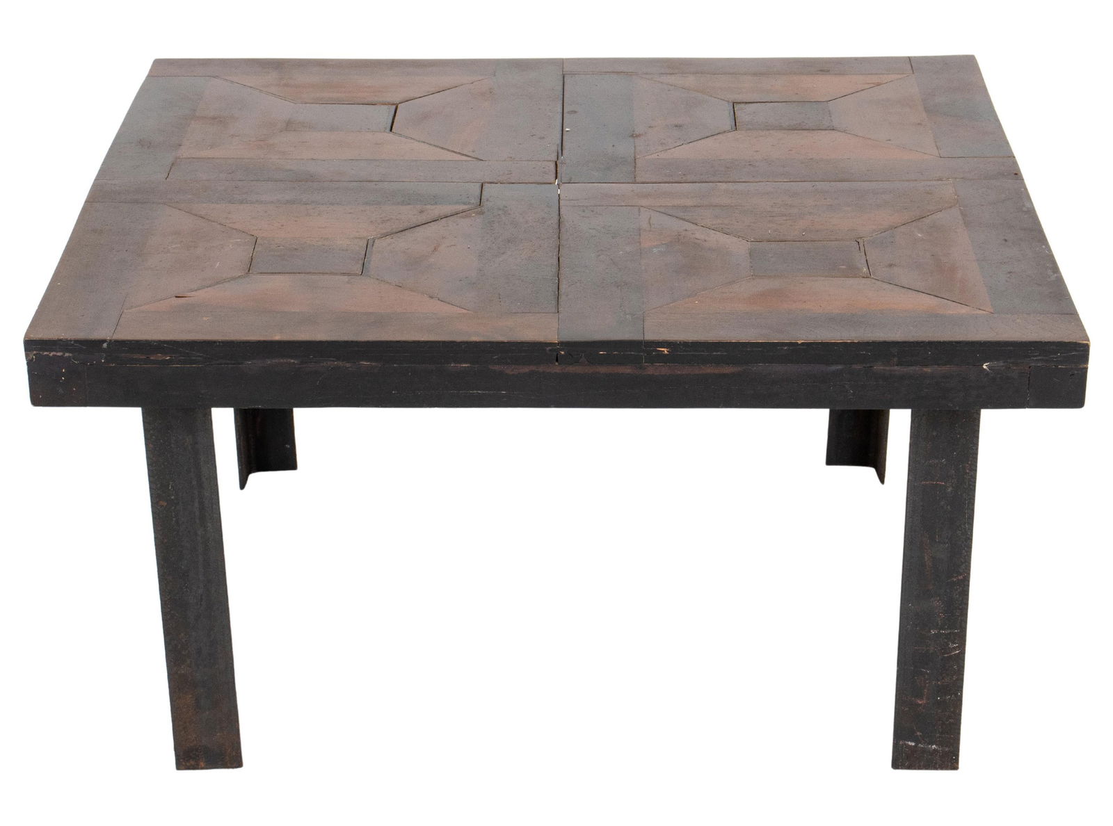 18th C. Parquetry Mounted as Coffee Table (1 of 6)