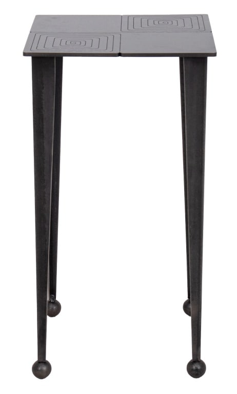 Modern Steel Side Table, 20th C (1 of 6)