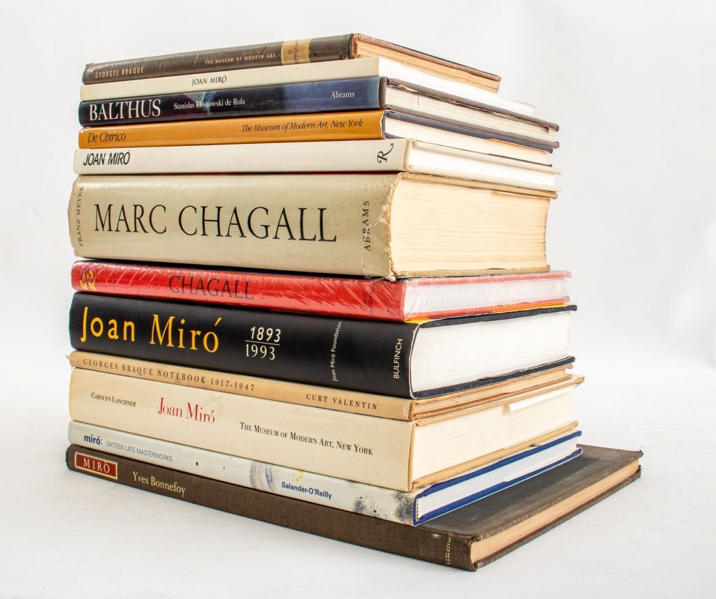 Miro, Chagall, Etc. Modern Art Books, 12 (1 of 8)