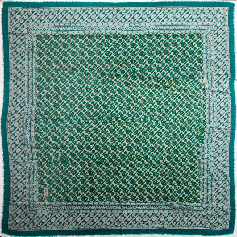 Yves Saint Laurent Silk-Blend Scarf (1 of 7)