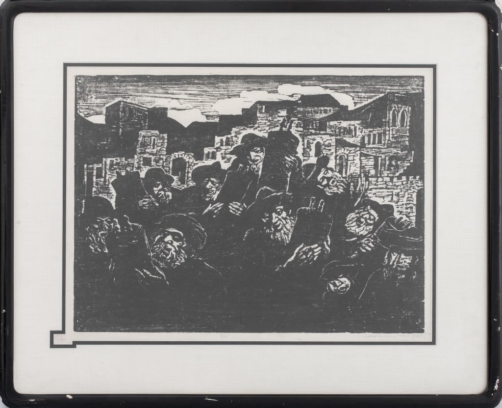 Jakob Steinhardt "19/30" Judaica Woodcut (1 of 11)