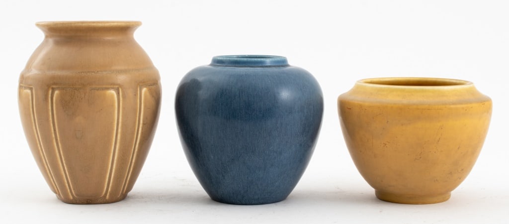 Rookwood Pottery Matte Glazed Vessels, 3 (1 of 10)