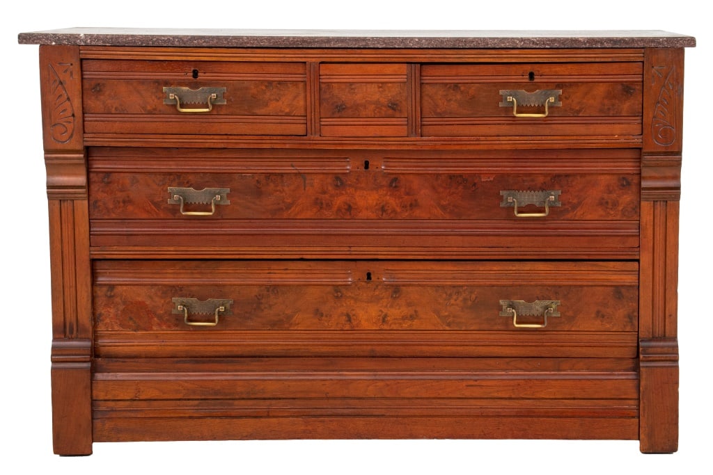Renaissance Revival Dresser-Safe, ca. 1880 (1 of 9)