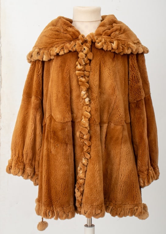 Robert Payne NY Weasel Fur Coat (1 of 8)