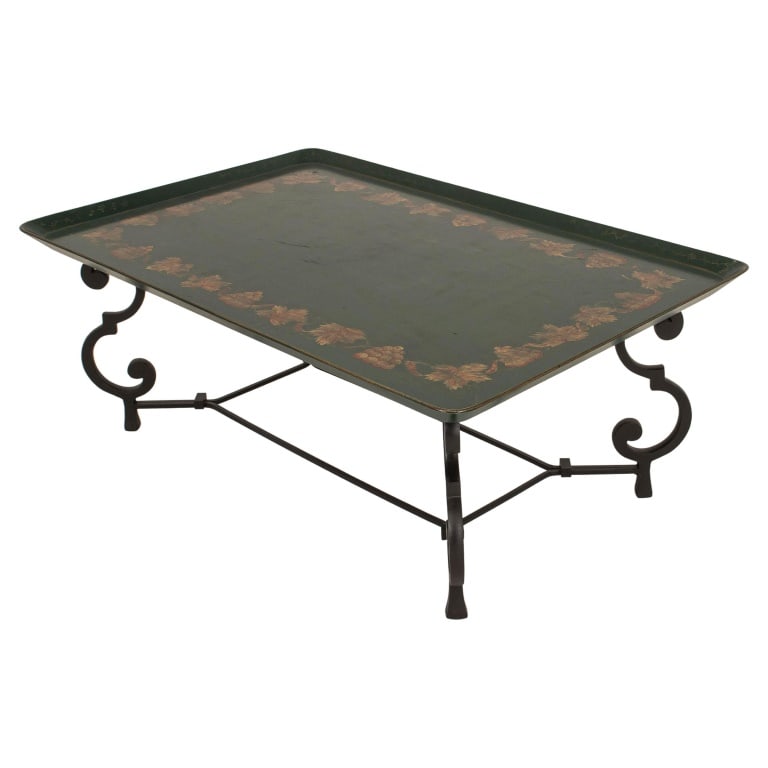 Maison Ramsay Manner Wrought Iron Tray Table (1 of 9)