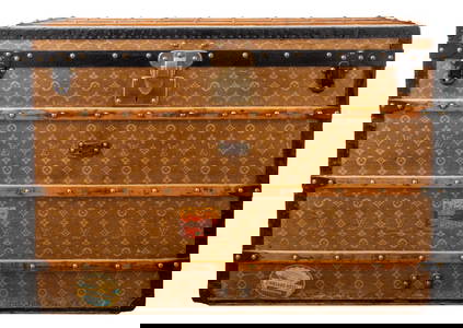 Louis Vuitton Steamer Trunk, Early 20th C.