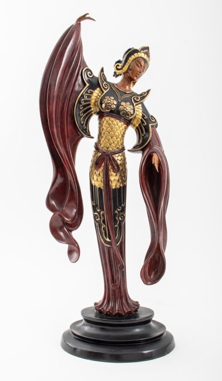 Erte "Chinese Legend" Bronze Sculpture, 1988 (1 of 19)