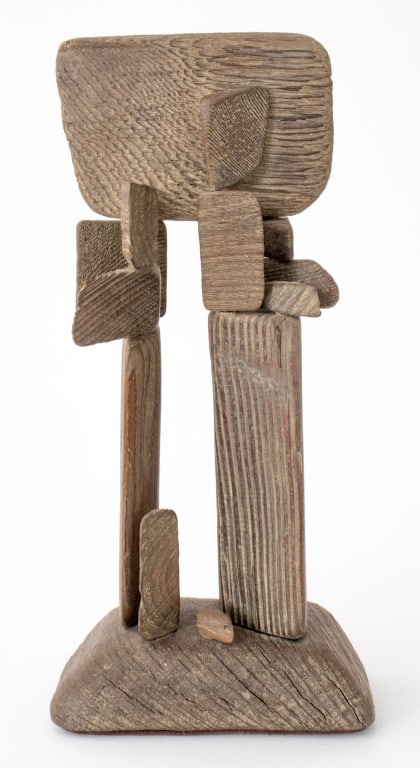 Hubert Long "Presence" Driftwood, 1972 (1 of 8)