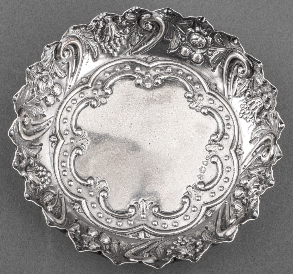 Victorian Silver Dish, 1894 (1 of 8)